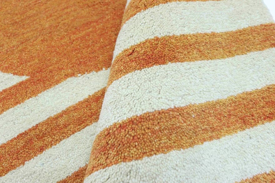 Handgeknüpfter Gabbeh Orientteppich, 180 × 120 cm, Wolle