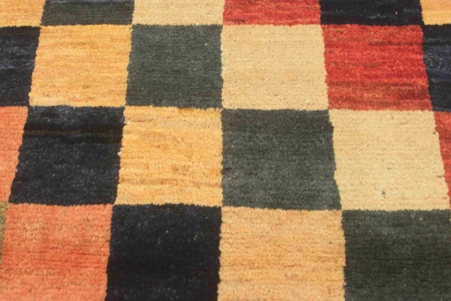 Qashqai Perserteppich aus Iran, 140 × 102 cm