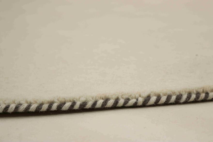 Gabbeh Orientteppich 152 × 152 cm aus Wolle, handgeknüpft