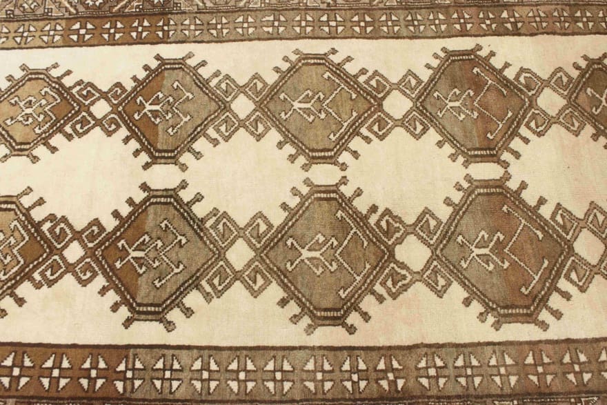 Qashqai Perserteppich aus Iran, 255 × 128 cm