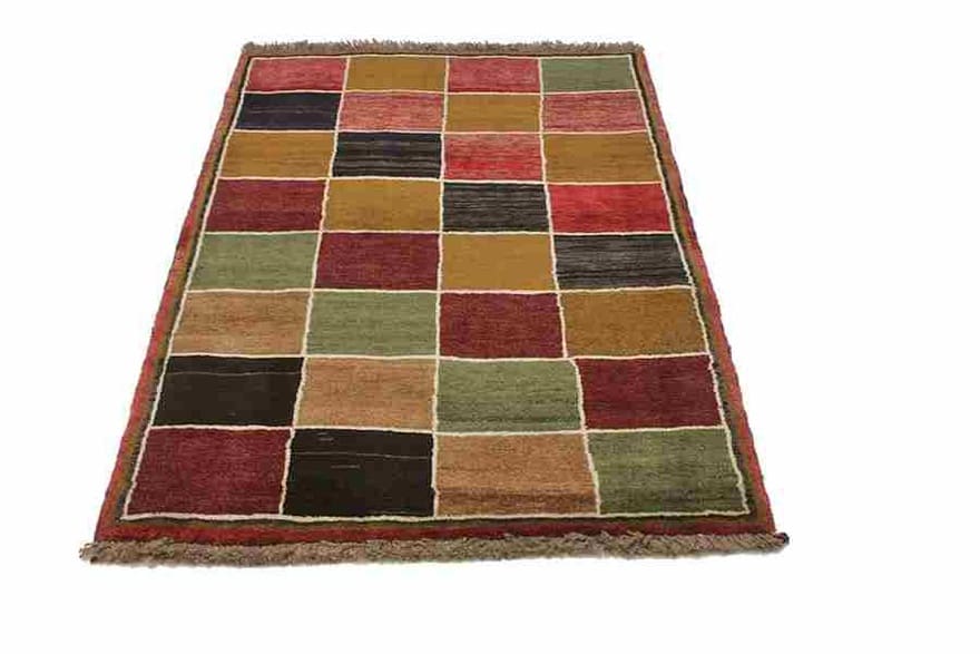 Handgeknüpfter Qashqai Perserteppich 159 × 103 cm