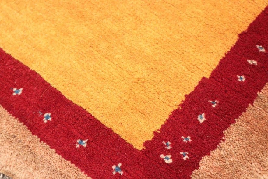 Handgeknüpfter Gabbeh Perserteppich 232 × 79 cm