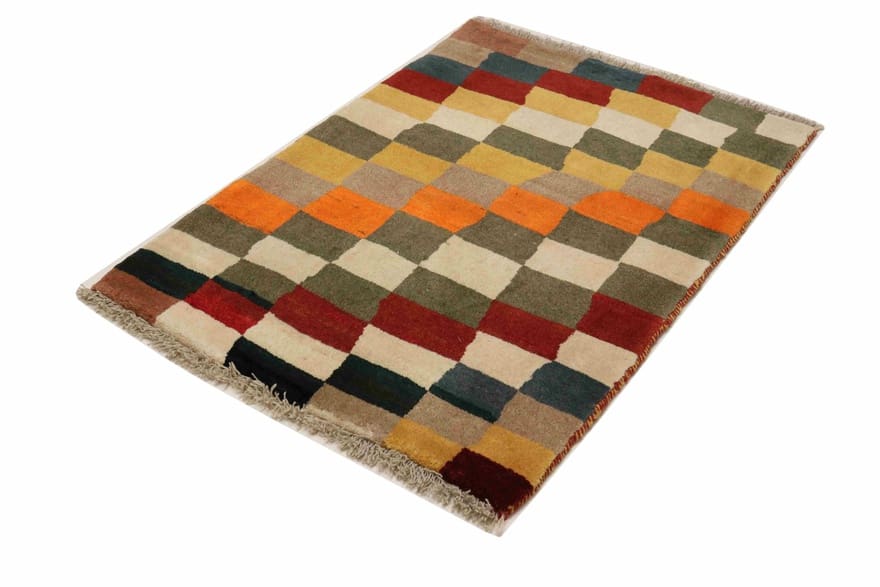 Qashqai Perserteppich aus Iran, 118 × 88 cm