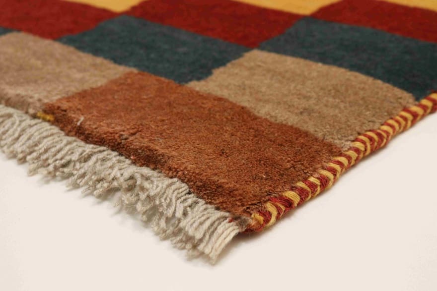 Qashqai Perserteppich aus Iran, 118 × 88 cm