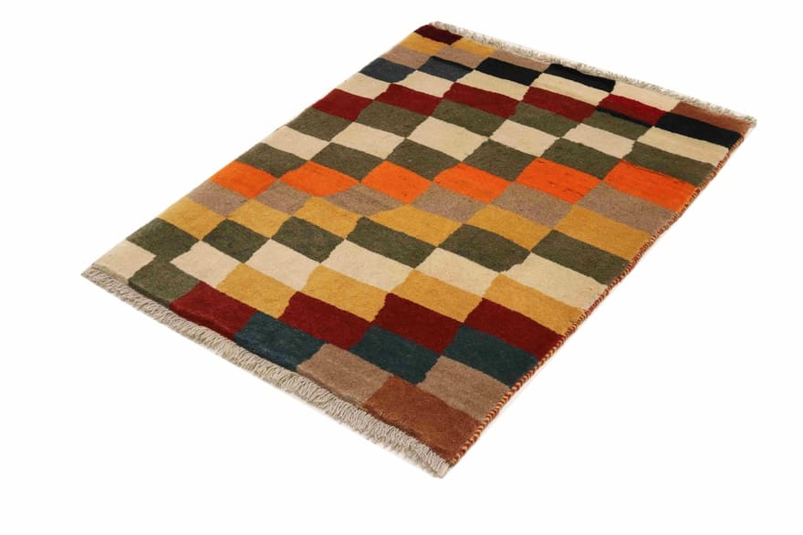 Qashqai Perserteppich aus Iran, 118 × 88 cm