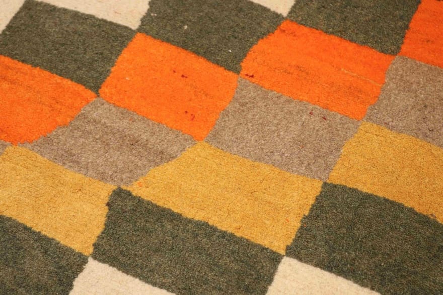 Qashqai Perserteppich aus Iran, 118 × 88 cm