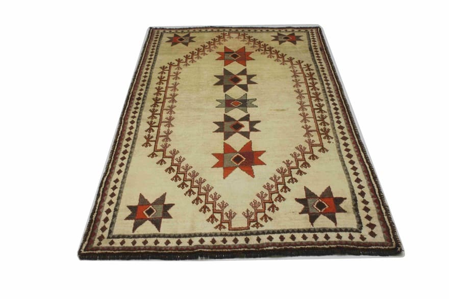 Qashqai Perserteppich aus Iran, 227 × 128 cm