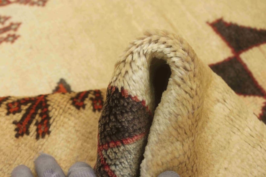 Qashqai Perserteppich aus Iran, 227 × 128 cm