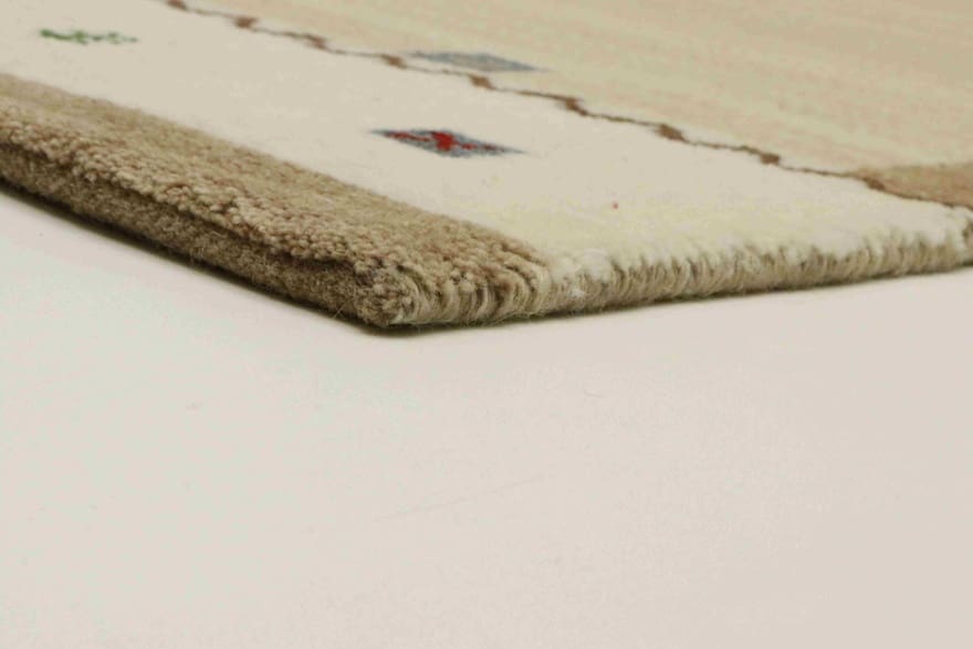 Gabbeh Orientteppich aus Indien, 140 × 70 cm