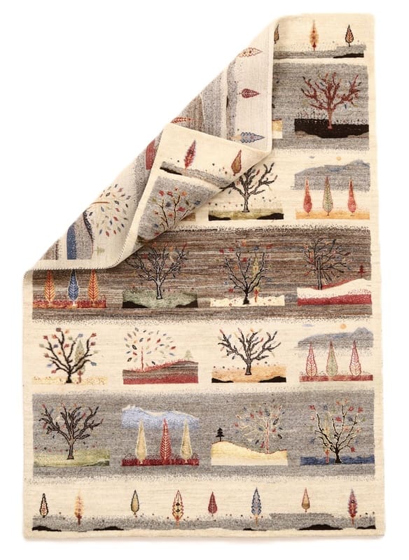 Handgeknüpfter Loribaft Orientteppich, 241 × 165 cm, Wolle