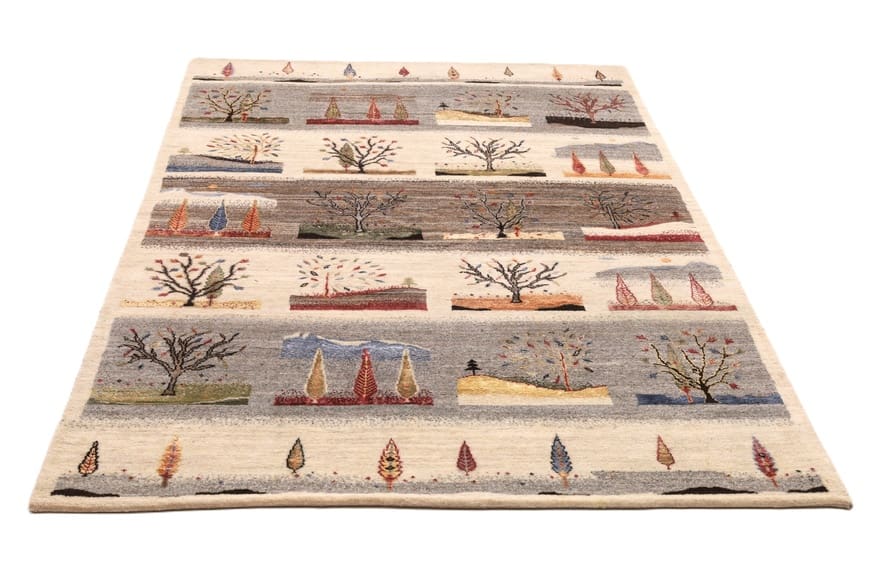 Handgeknüpfter Loribaft Orientteppich, 241 × 165 cm, Wolle