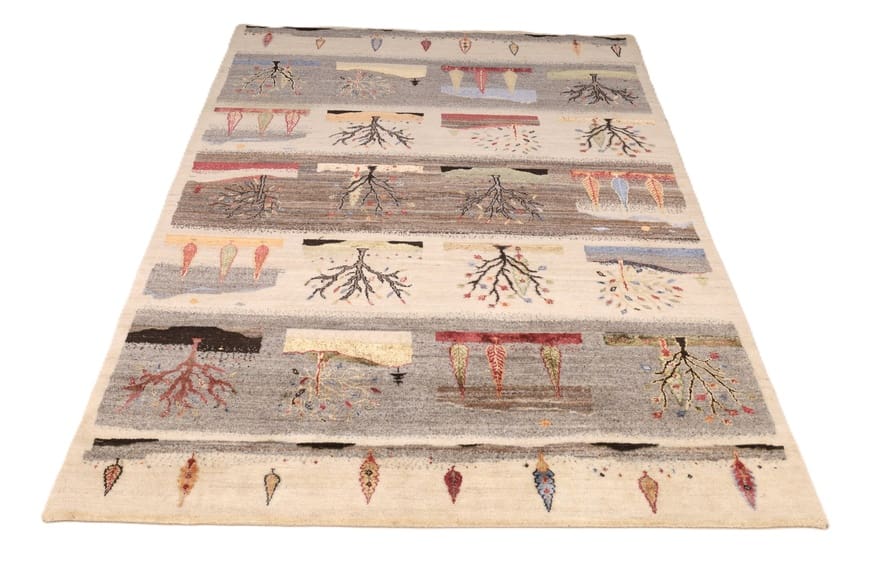 Handgeknüpfter Loribaft Orientteppich, 241 × 165 cm, Wolle