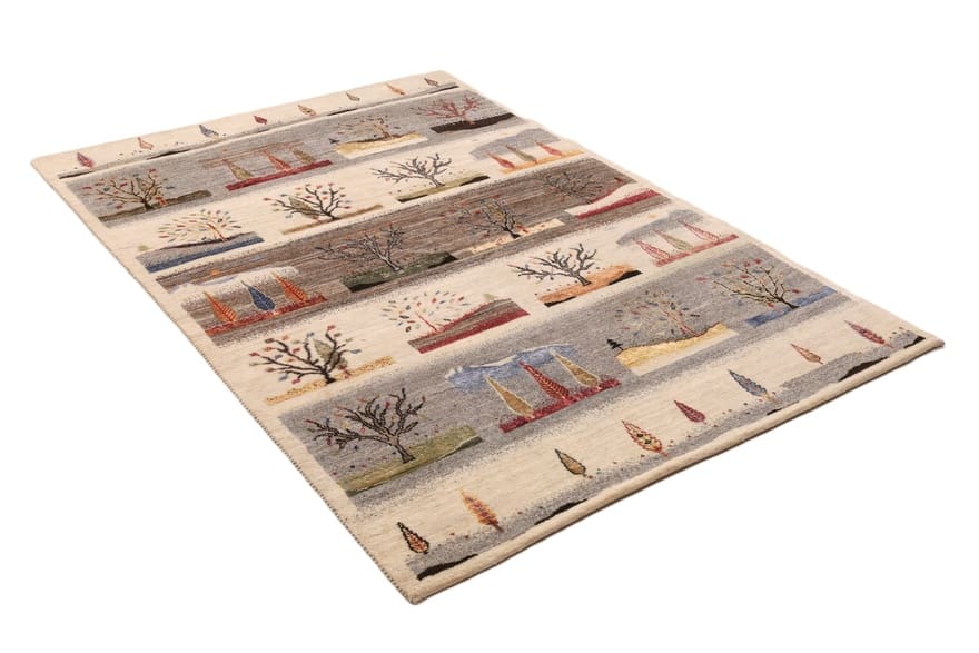 Handgeknüpfter Loribaft Orientteppich, 241 × 165 cm, Wolle