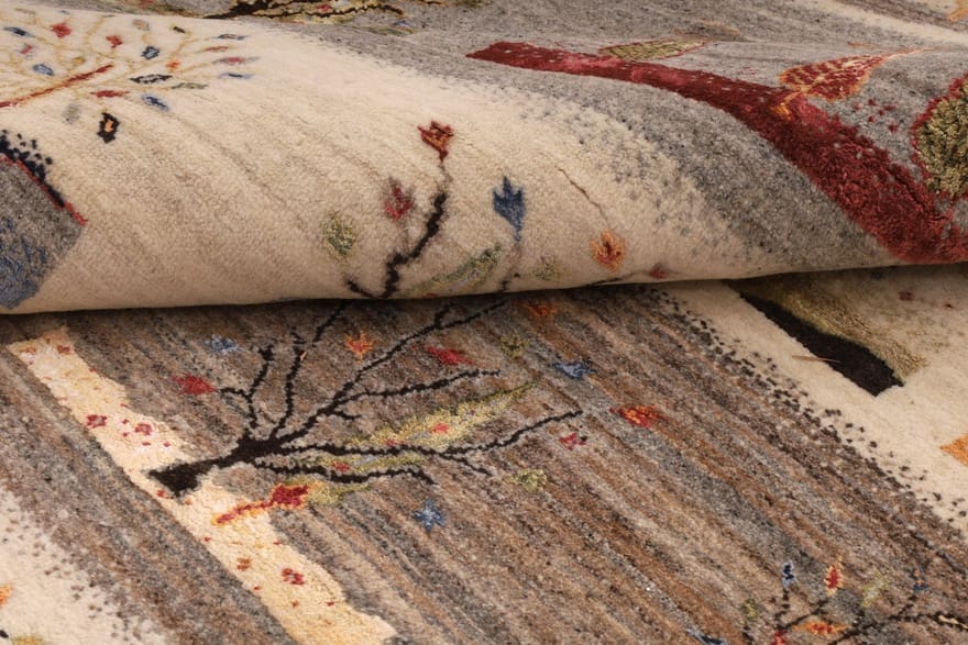 Handgeknüpfter Loribaft Orientteppich, 241 × 165 cm, Wolle
