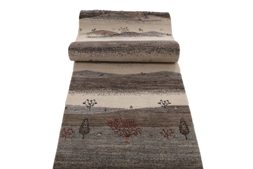Handgeknüpfter Loribaft Orientteppich 300 × 80 cm