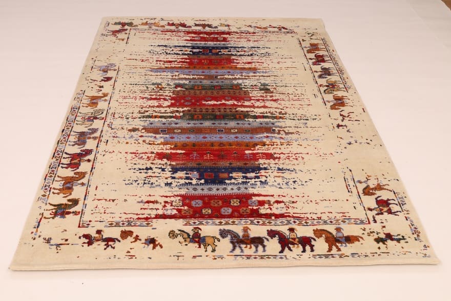 Handgeknüpfter Loribaft Orientteppich 245 × 178 cm