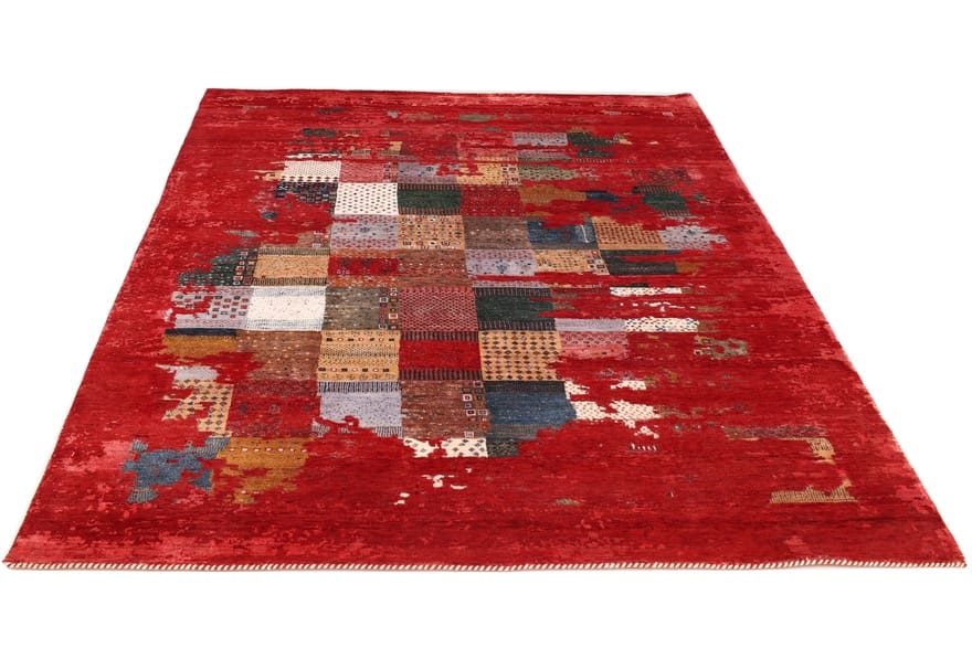 Handgeknüpfter Loribaft Orientteppich, 306 × 200 cm, Wolle