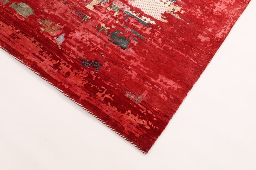 Handgeknüpfter Loribaft Orientteppich, 306 × 200 cm, Wolle