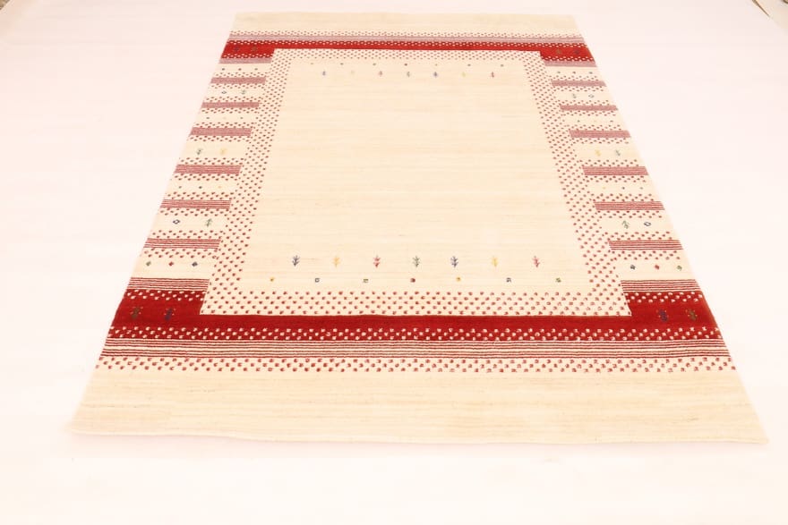Handgeknüpfter Loribaft Orientteppich, 351 × 255 cm, Wolle