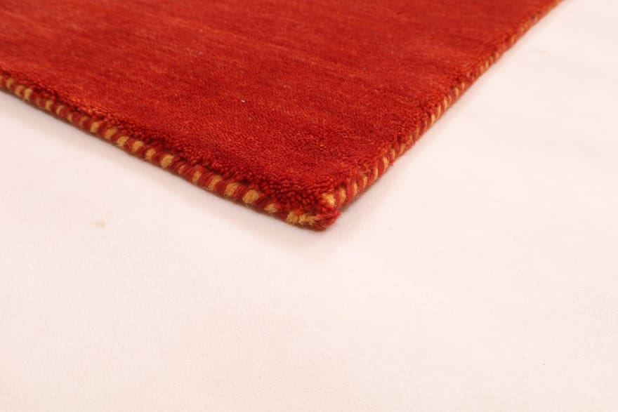 Handgeknüpfter Gabbeh Loribaft Orientteppich, 204 × 151 cm, Wolle