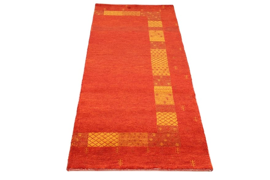 Handgeknüpfter Loribaft Orientteppich, 200 × 68 cm, Wolle