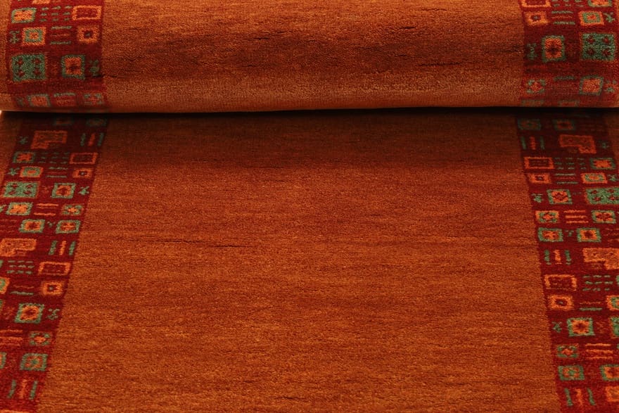 loribaft-orientteppich-245x81-cm-hochwertig-robust-handgeknupft-6 Handgeknüpfter Loribaft Orientteppich 243 × 80 cm