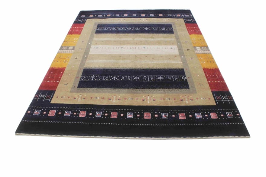 Loribaft Orientteppich 245 × 176 cm aus Wolle, handgeknüpft