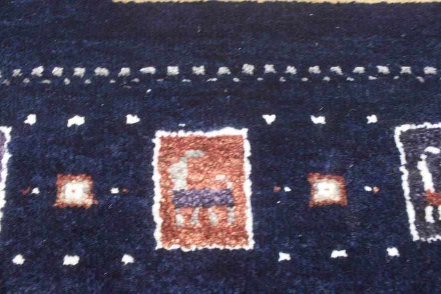 Loribaft Orientteppich 245 × 176 cm aus Wolle, handgeknüpft