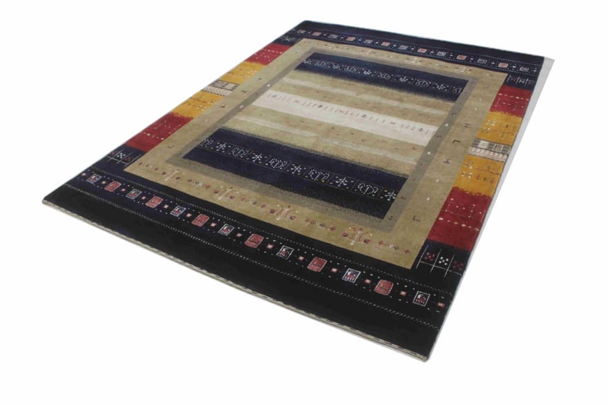 Loribaft Orientteppich 245 × 176 cm aus Wolle, handgeknüpft