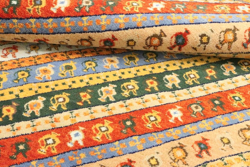 Handgeknüpfter Loribaft Orientteppich 193 × 140 cm
