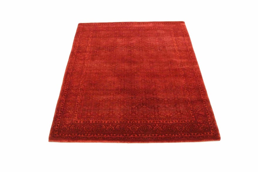 Loribaft Orientteppich 198 × 144 cm aus Wolle, handgeknüpft