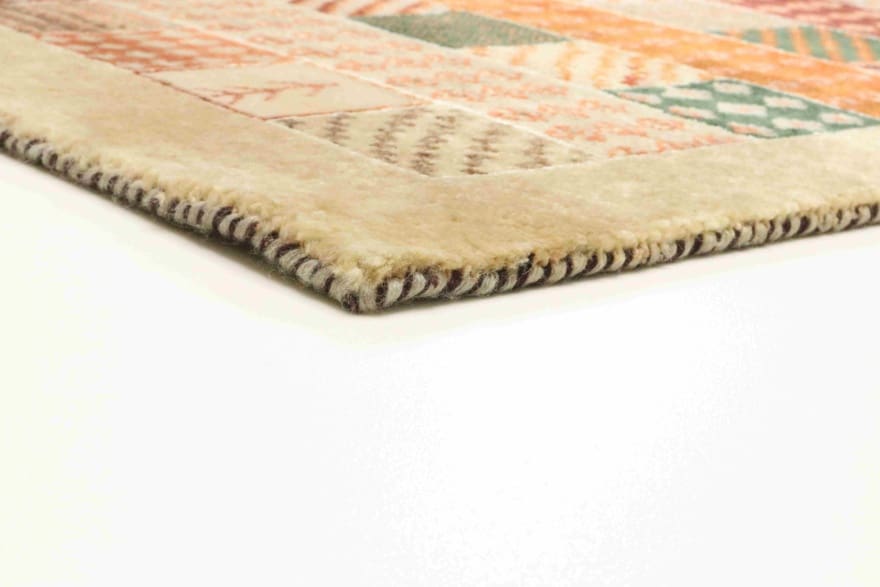 Handgeknüpfter Loribaft Orientteppich, 245 × 80 cm, Wolle