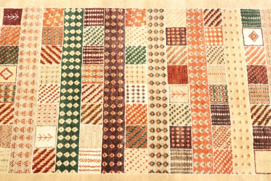 Handgeknüpfter Loribaft Orientteppich, 245 × 80 cm, Wolle