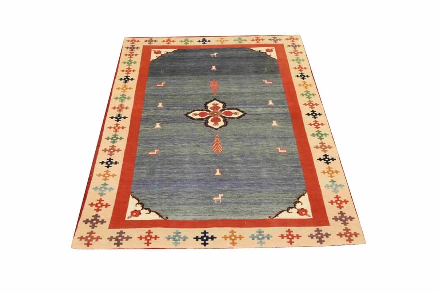 Loribaft Perserteppich aus Iran, 212 × 135 cm