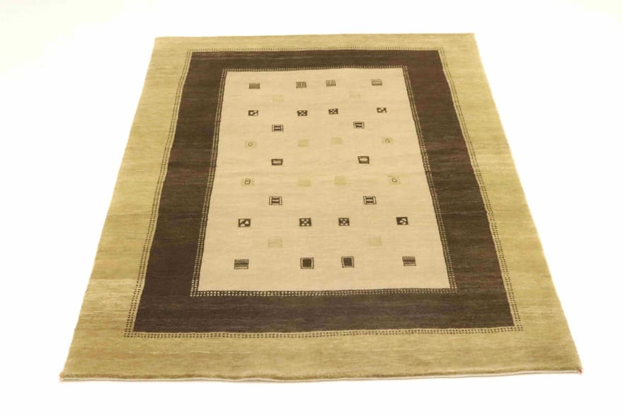 Handgeknüpfter Loribaft Orientteppich, 203 × 137 cm, Wolle