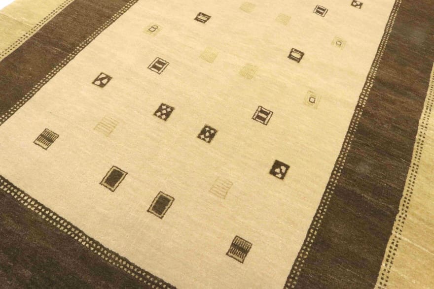 Handgeknüpfter Loribaft Orientteppich, 203 × 137 cm, Wolle