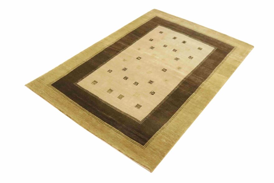 Handgeknüpfter Loribaft Orientteppich, 203 × 137 cm, Wolle