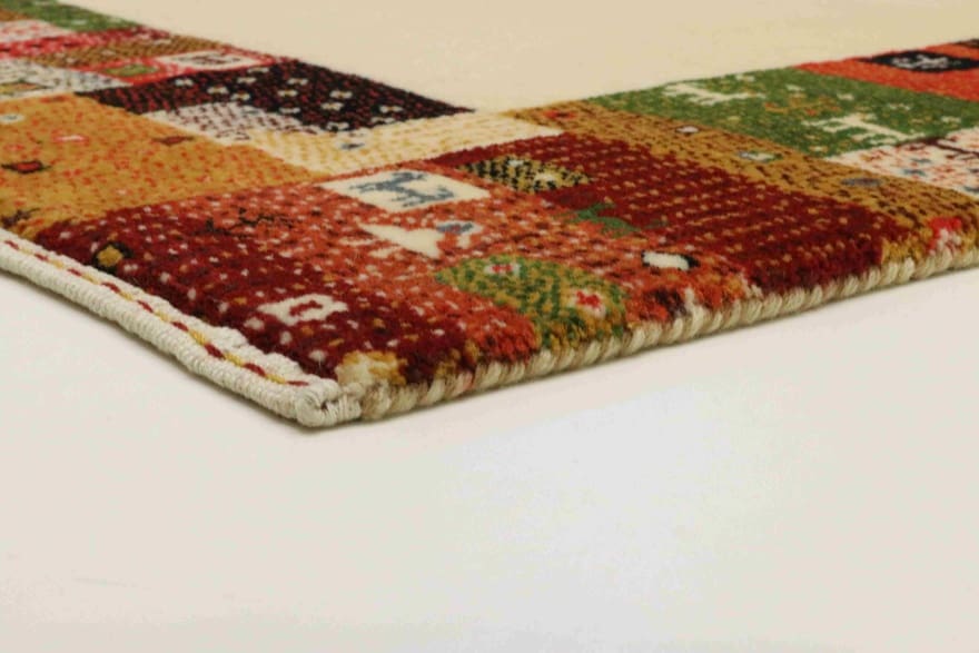 Handgewebter Loribaft Orientteppich, 157 × 87 cm, Wolle