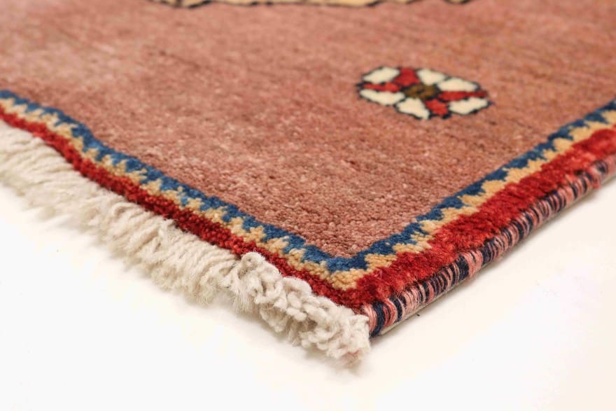 Gabbeh Loribaft Perserteppich aus Iran, 200 × 81 cm
