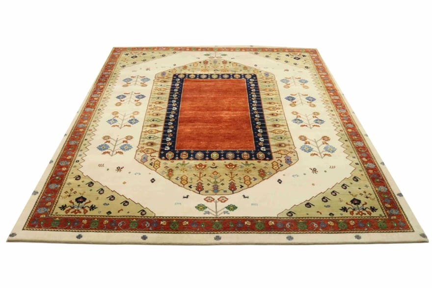 Handgeknüpfter Loribaft Orientteppich 299 × 250 cm