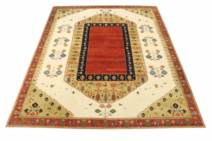 Handgeknüpfter Loribaft Orientteppich 299 × 250 cm
