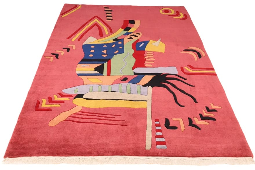 Nepal Teppich 245 × 180 cm aus Wolle & Seide, handgeknüpft
