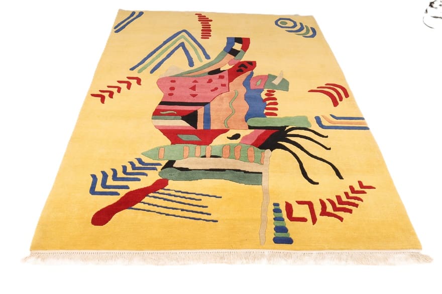 Handgeknüpfter Nepal Teppich, 242 × 170 cm, Wolle & Seide