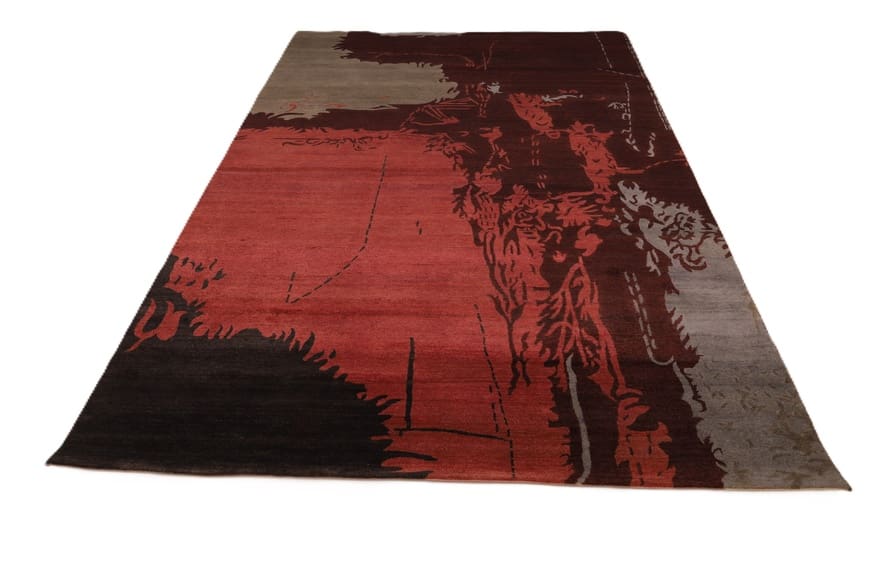 Orientteppich aus Indien, 303 × 205 cm
