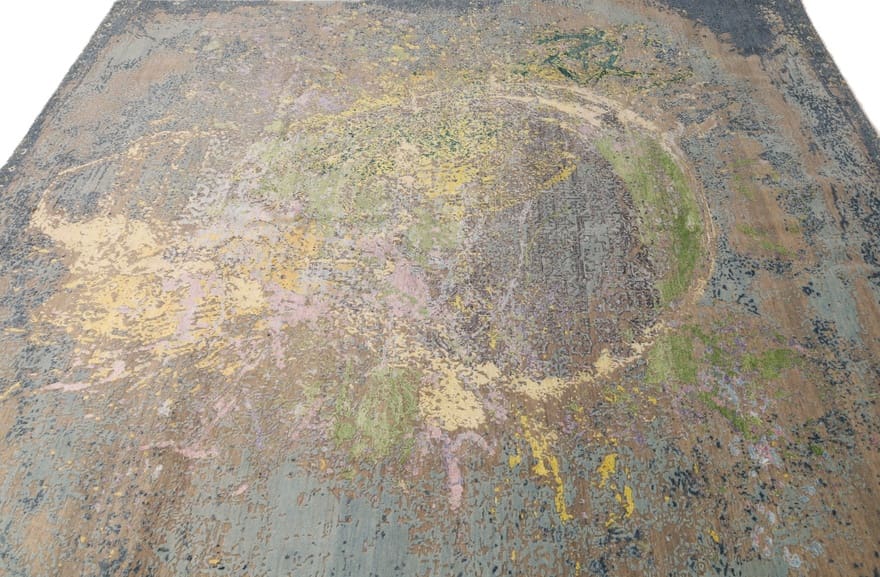 Orientteppich 300 × 246 cm aus Wolle, handgeknüpft