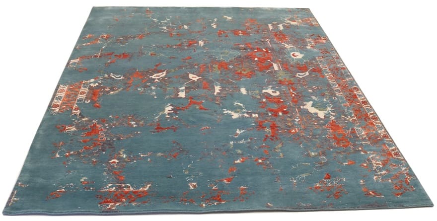 Orientteppich 310 × 248 cm aus Wolle, handgeknüpft