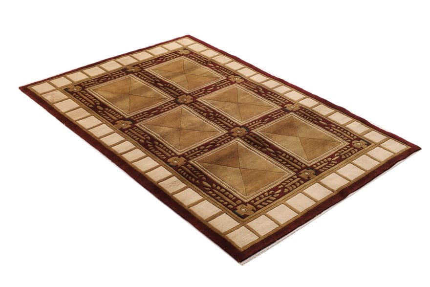Nepal Orientteppich 187 × 125 cm aus Wolle, handgeknüpft
