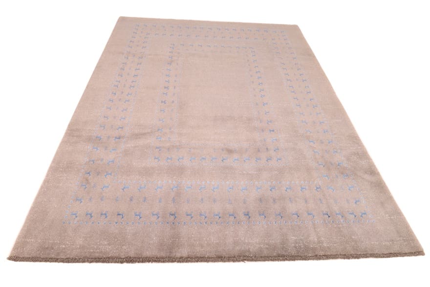 Handgeknüpfter Orientteppich, 302 × 205 cm, Wolle