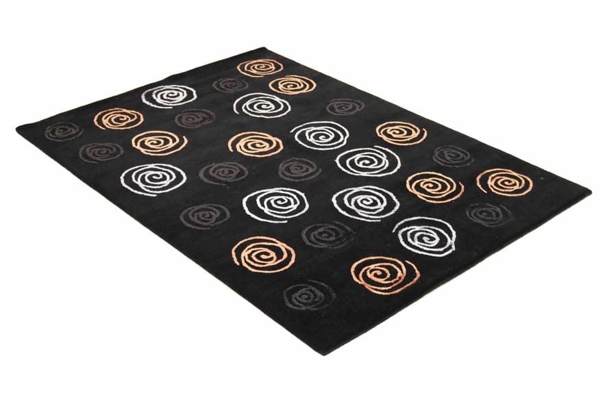 modern-nepal-teppich-207x146-cm-handgeknupft-asiatischer-stil-2 Handgeknüpfter Nepal Orientteppich 205 × 145 cm
