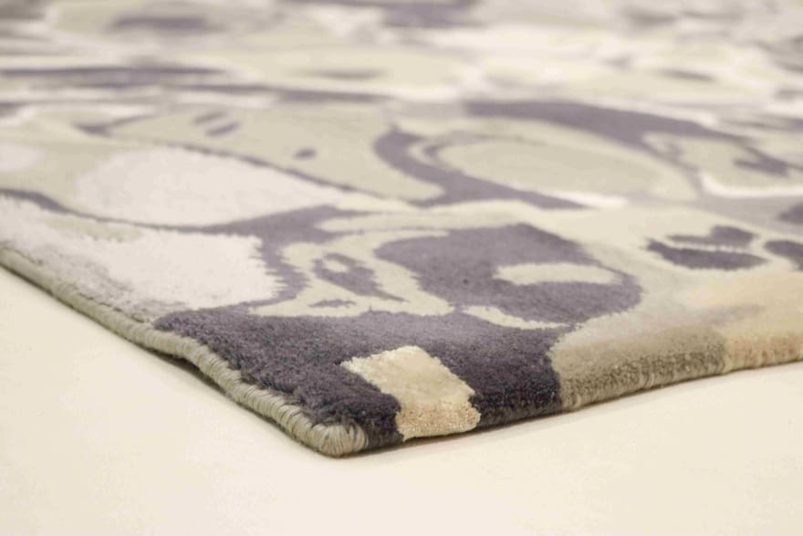 modern-nepal-teppich-249x175-cm-handgeknupft-asiatischer-stil-3 Handgeknüpfter Nepal Orientteppich 247 × 174 cm